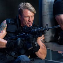 I mercenari 3 - The Expendables: Dolph Lundgren in una scena del film