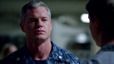 The Last Ship: Eric Dane in una scena dell'episodio Trials