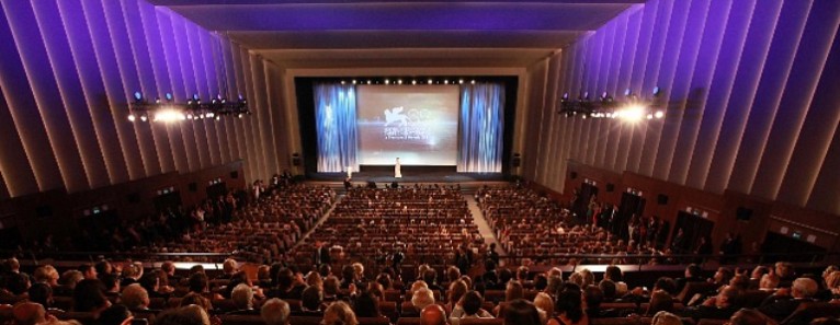 La Sala Grande del Palazzo del cinema del Lido di Venezia