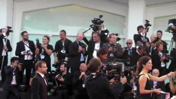 Venezia 2014: un momento dal red carpet di Birdman