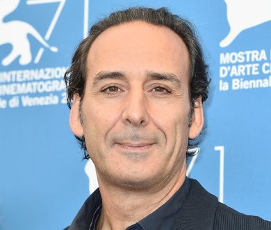 Primo piano di Alexandre Desplat alla Mostra del Cinema di Venezia