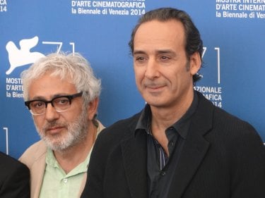 Venezia 2014: Alexandre Desplat ed Elia Suleiman al photocall