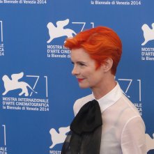 Venezia 2014: uno scatto di Sandy Powell al photocall delle giurie