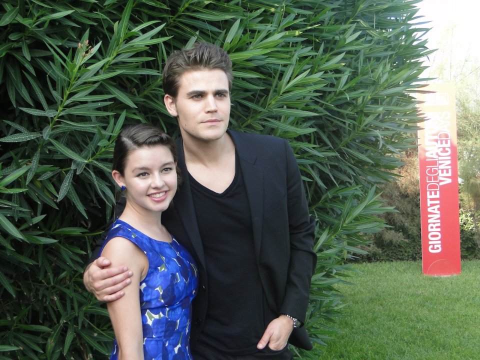 Before I Disappear: Paul Wesley con Fatima Ptacek al photocall del film di Venezia 71