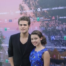Before I Disappear: Paul Wesley insieme a Fatima Ptacek al photocall del film di Venezia 71