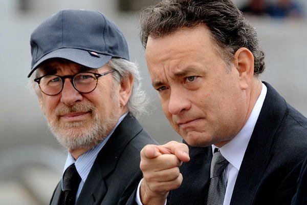 Steven Spielberg e Tom Hanks