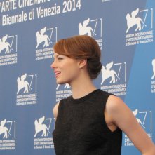 una splendida Emma Stone a Venezia 2014 per Birdman