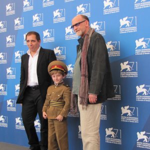 The President a Venezia 2014 - Makhmalbaf con i due protagonisti del film