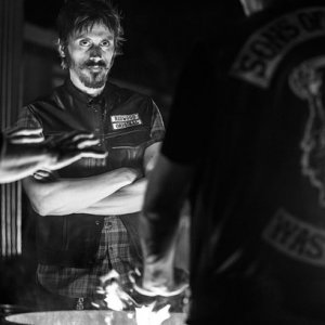 Sons of Anarchy: Niko Nicotera in una foto promozionale per l'ultima stagione della serie