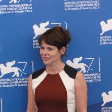 Venezia 2014: uno scatto di Barbora Bobulova dal photocall di Anime nere
