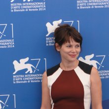 Venezia 2014: Barbora Bobulova posa per i fotografi al photocall di Anime nere