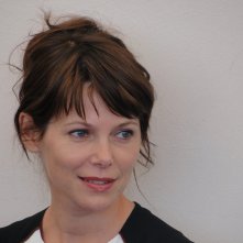 Venezia 2014: un primo piano di Barbora Bobulova al photocall di Anime nere