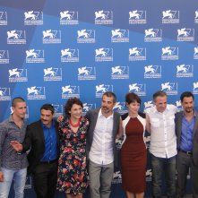 Venezia 2014: uno scatto del cast di Anime nere al photocall
