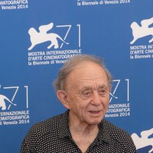 Il leone d'oro Frederick Wiseman al photocall di Venezia 2014
