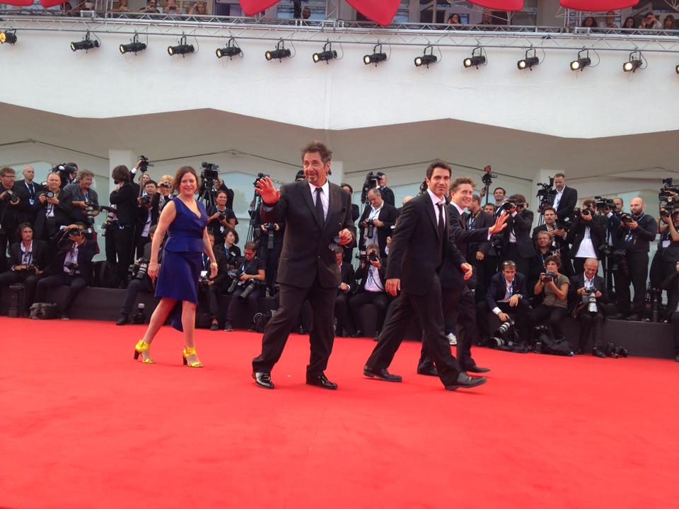 Al Pacino sul red carpet di Venezia 2014 per Manglehorn