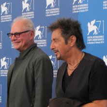 Barry Levinson con Pacino a Venezia 2014 per The Humbling