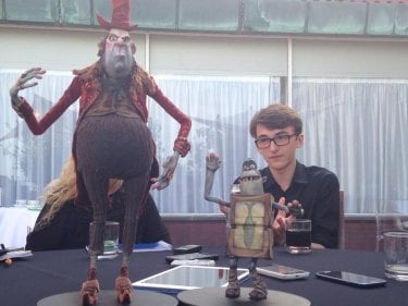 ISAAC HEMPSTEAD-WRIGHT presenta Boxtrolls a Venezia 2014