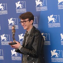 Venezia 2014: Isaac Hempstead-Wright, Bran de Il trono di spade, al photocall di Boxtrolls