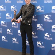 Venezia 2014: il giovane Isaac Hempstead-Wright al photocall di Boxtrolls