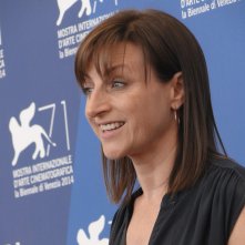 Venezia 2014: Ami Canaan Mann sorride al photocall di Jackie & Ryan