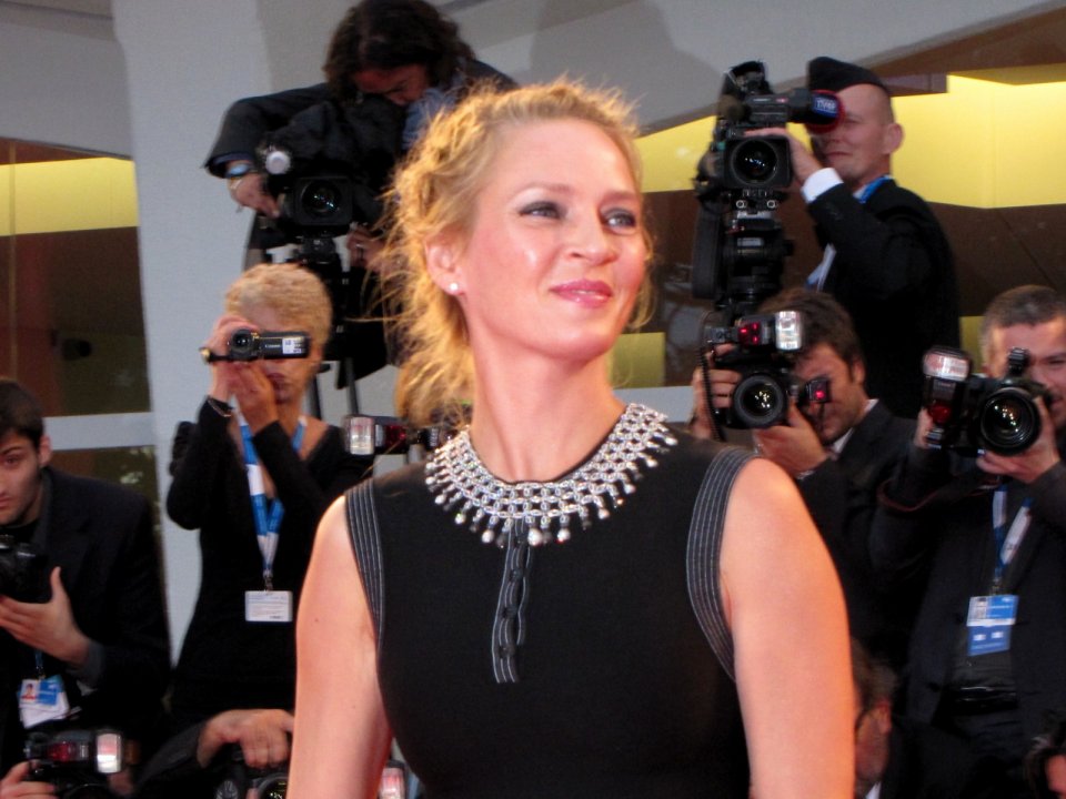 Uma Thurman a Venezia 2014 per Nymphomaniac