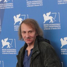Venezia 2014: Michel Houellebecq posa al photocall di Near Death Experience