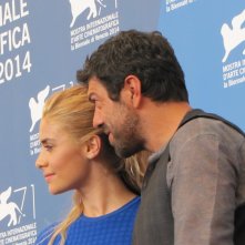 Senza nessuna pietà a Venezia 2014 - Favino accanto a Greta Scarano