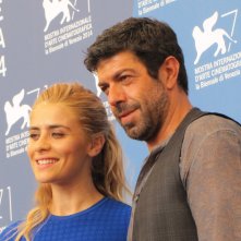 Senza nessuna pietà a Venezia 2014 - Greta Scarano con Pierfrancesco Favino