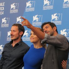 Senza nessuna pietà a Venezia 2014 - Alhaique e Favino con Greta Scarano