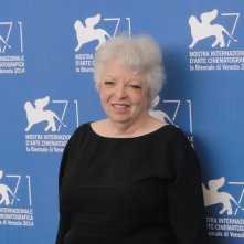 Thelma Schoonmaker al photocall di Venezia 2014, dove ritira il Leone d'oro alla carriera