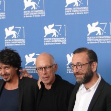 Gabriele Salvatores posa al photocall di Italy in a Day a Venezia 2014