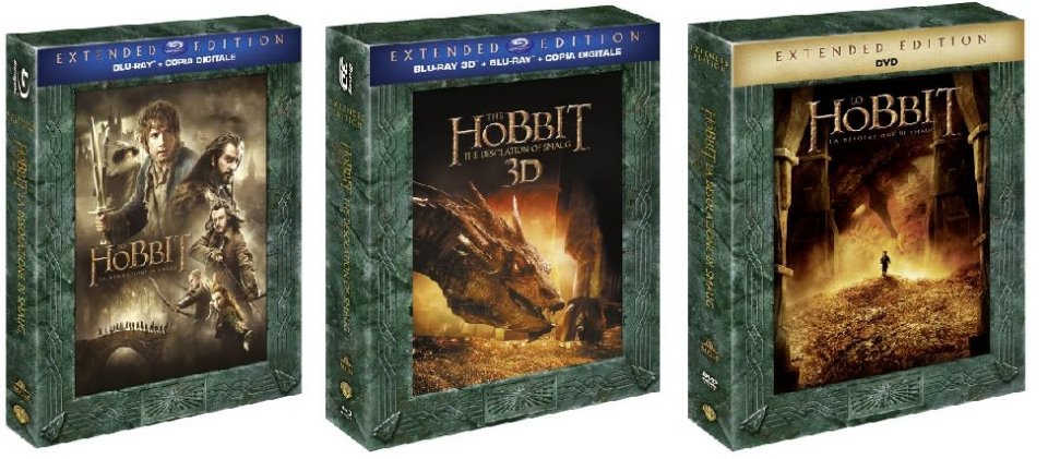 Le cover di Lo Hobbit: la desolazione di Smaug - Extended Edition