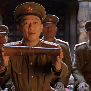 Una scena di Kundun