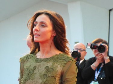 Venezia 2014 - Ambra Angiolini sul red carpet della serata finale
