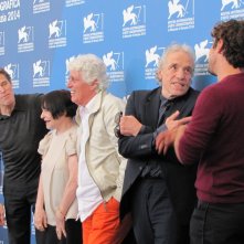 'Pasolini' a Venezia 2014 - Abel Ferrare con il cast del suo film