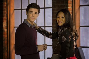 The Flash: Grant Gustin and Candice Patton in the pilot of the comic series