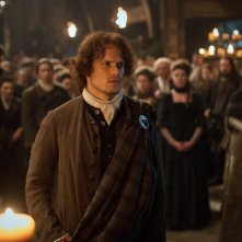 Outlander: Sam Heughan nell'episodio The Gathering