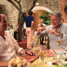 Lionel Abelanski e Franck Dubosc in una scena di Barbecue