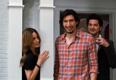 This is where I leave you: Adam Driver and Tina Fey during the film
