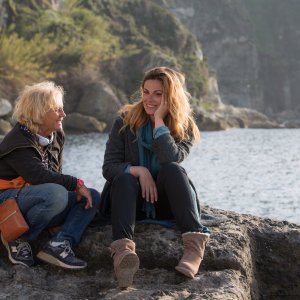 Un'altra vita: Cinzia Th. Torrini e Vanessa Incontrada sul set della fiction