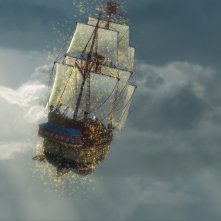 Trilli e la nave pirata: una scena del film Disney 