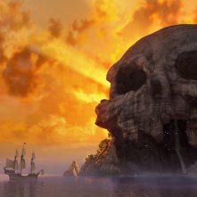 Trilli e la nave pirata: una scena suggestiva del film 