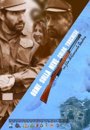 Locandina di Orme sulla neve color turchese