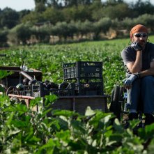 La nostra terra: Giovanni Calcagno in una scena del film