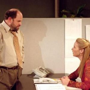 Friends: Jason Alexander e Lisa Kudrow nell'episodio L'ultimo giorno di Rosita