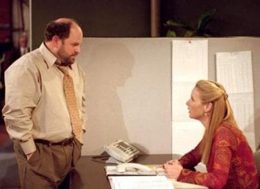 Friends: Jason Alexander e Lisa Kudrow nell'episodio L'ultimo giorno di Rosita