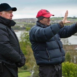 Il regista Jonathan Teplitzky sul set di Le due vie del destino - The Railway Man