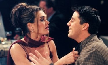 Friends: Brooke Shields e Matt LeBlanc nell'episodio Il grande Marcel