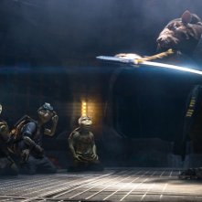 Tartarughe Ninja: una scena tratta dal film