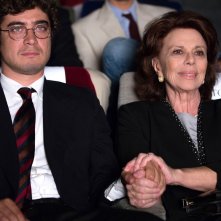 Un ragazzo d'oro: Riccardo Scamarcio con Giovanna Ralli in una scena del film